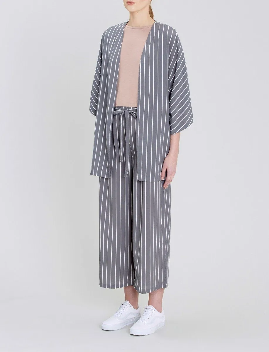 Aya Stripe Kimono Jacket