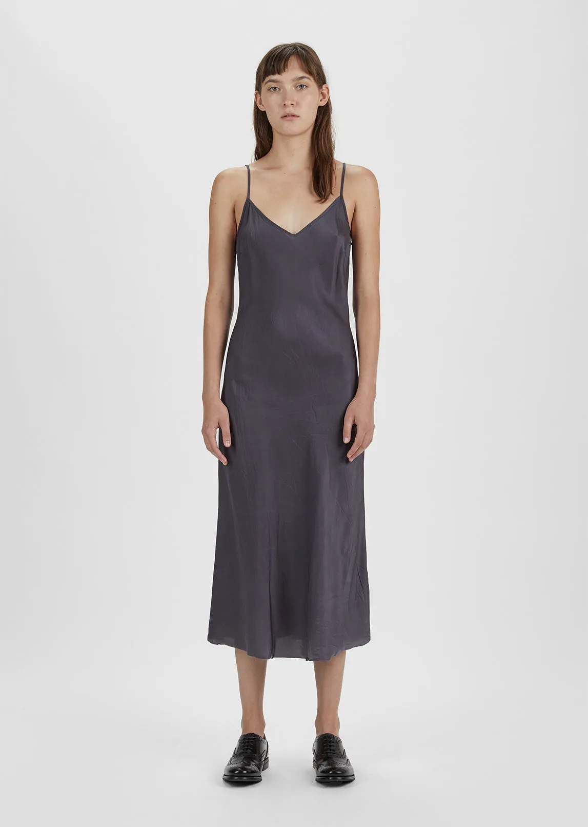 Bias Long Slip Dress