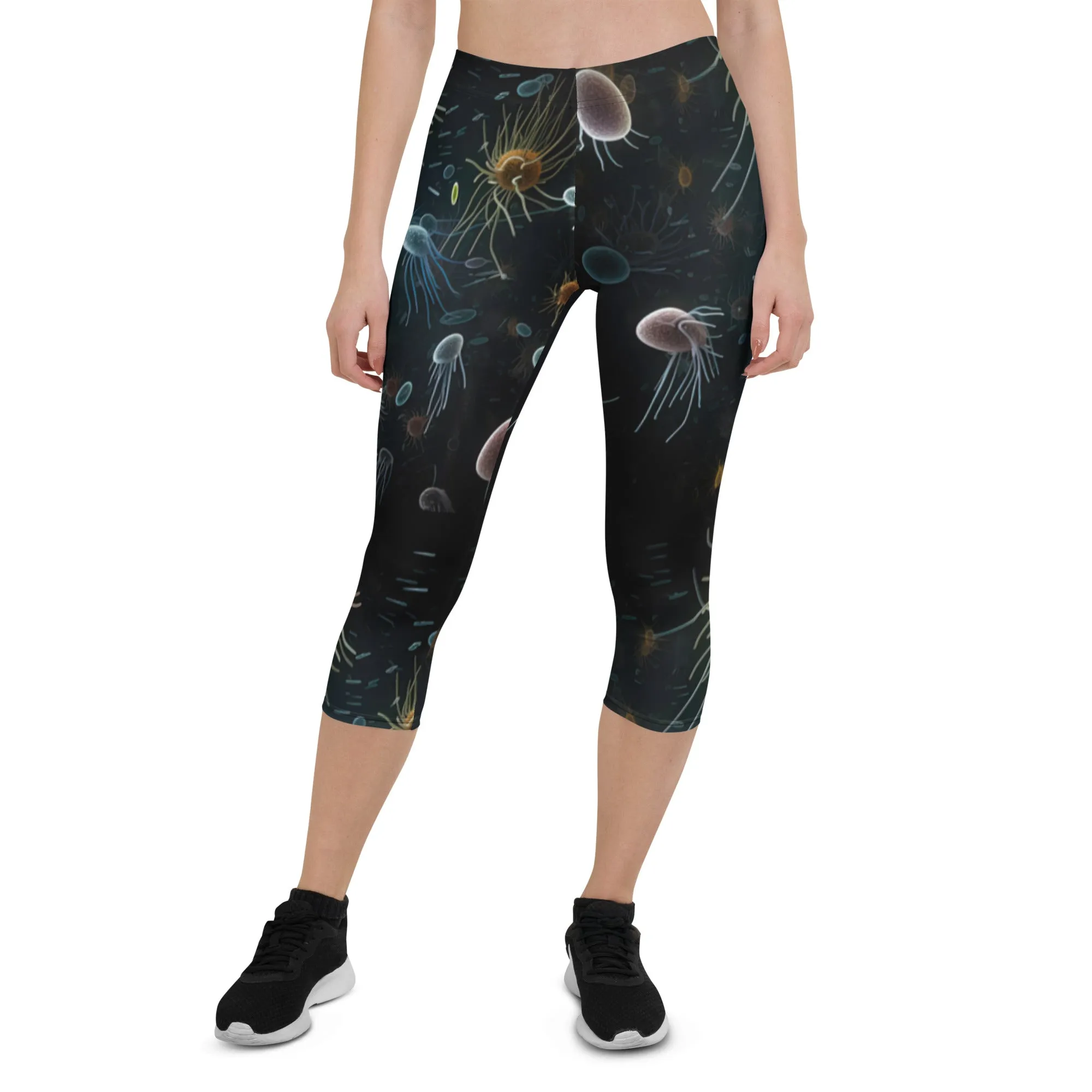 Capri Leggings Microbial Galaxy