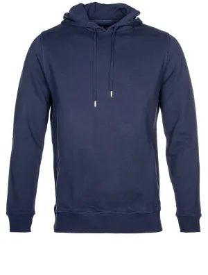 Cotton Hoodie Navy