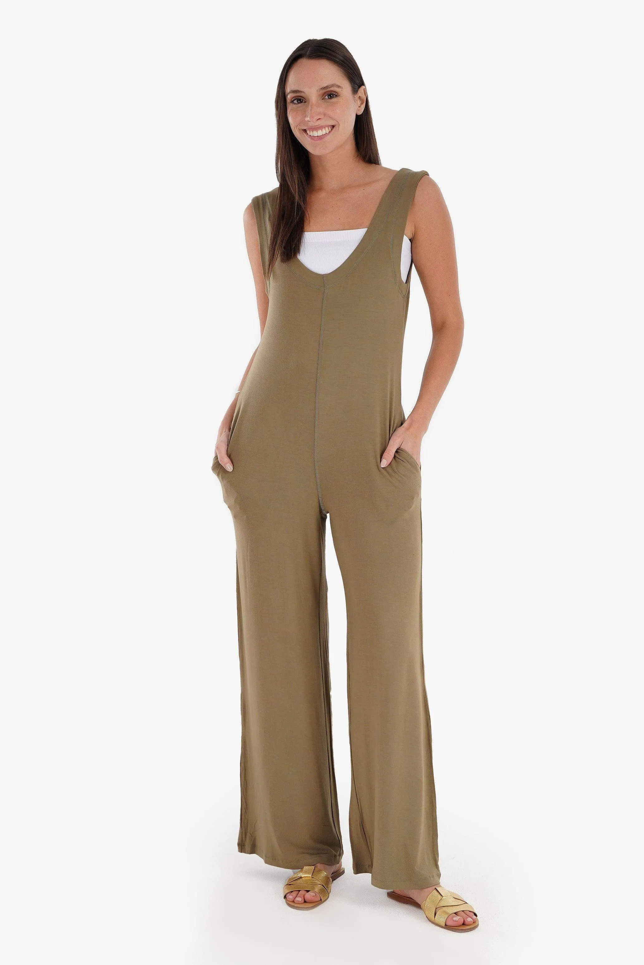 Cotton Pyjama Jumpsuit