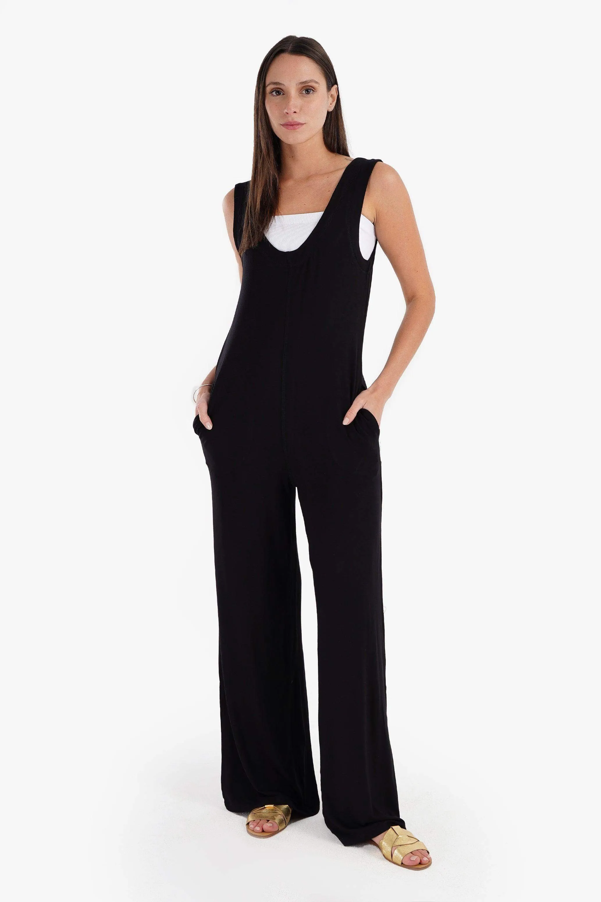 Cotton Pyjama Jumpsuit