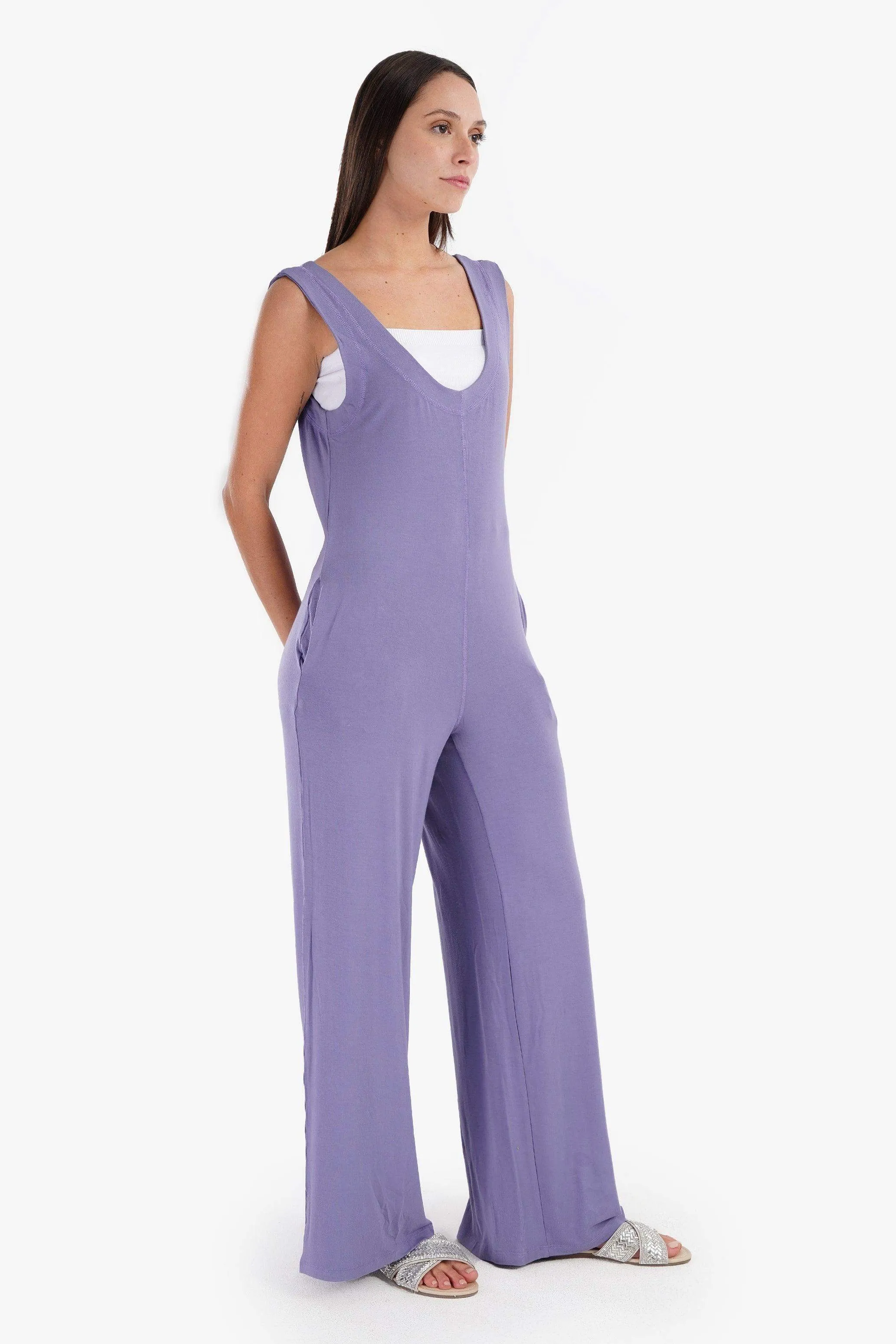 Cotton Pyjama Jumpsuit