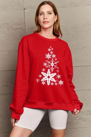 Cozy Christmas Tree Knit Sweater - Holiday Cheer Edition