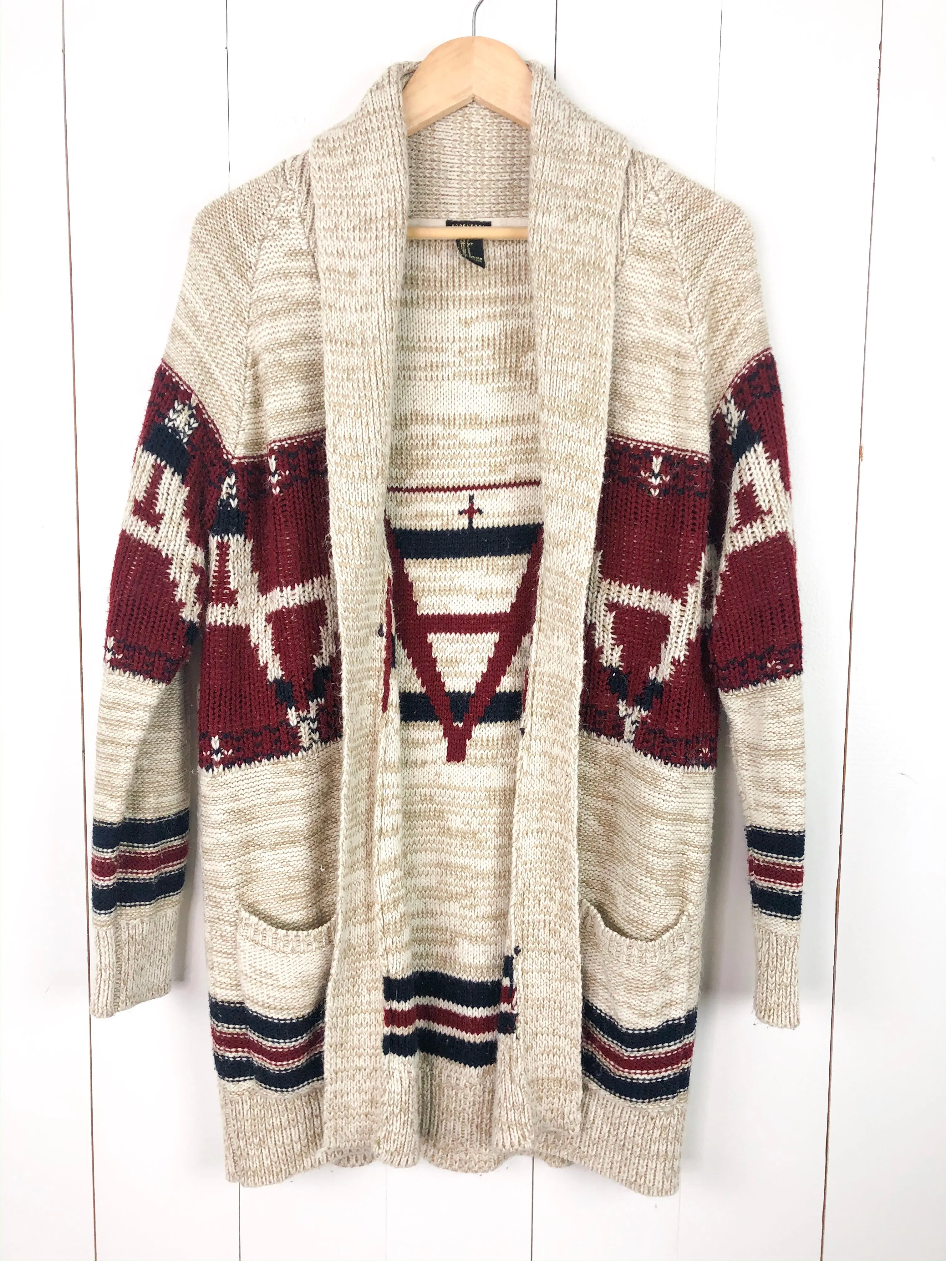 Forever 21 Knit Cardigan Sweater Small