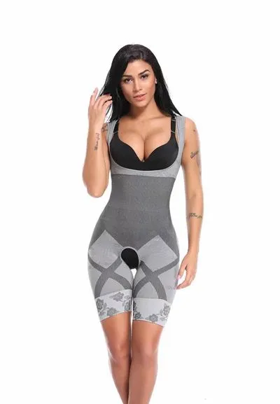 Full Body Open Crotch Waist Trainer Shaping Underwear