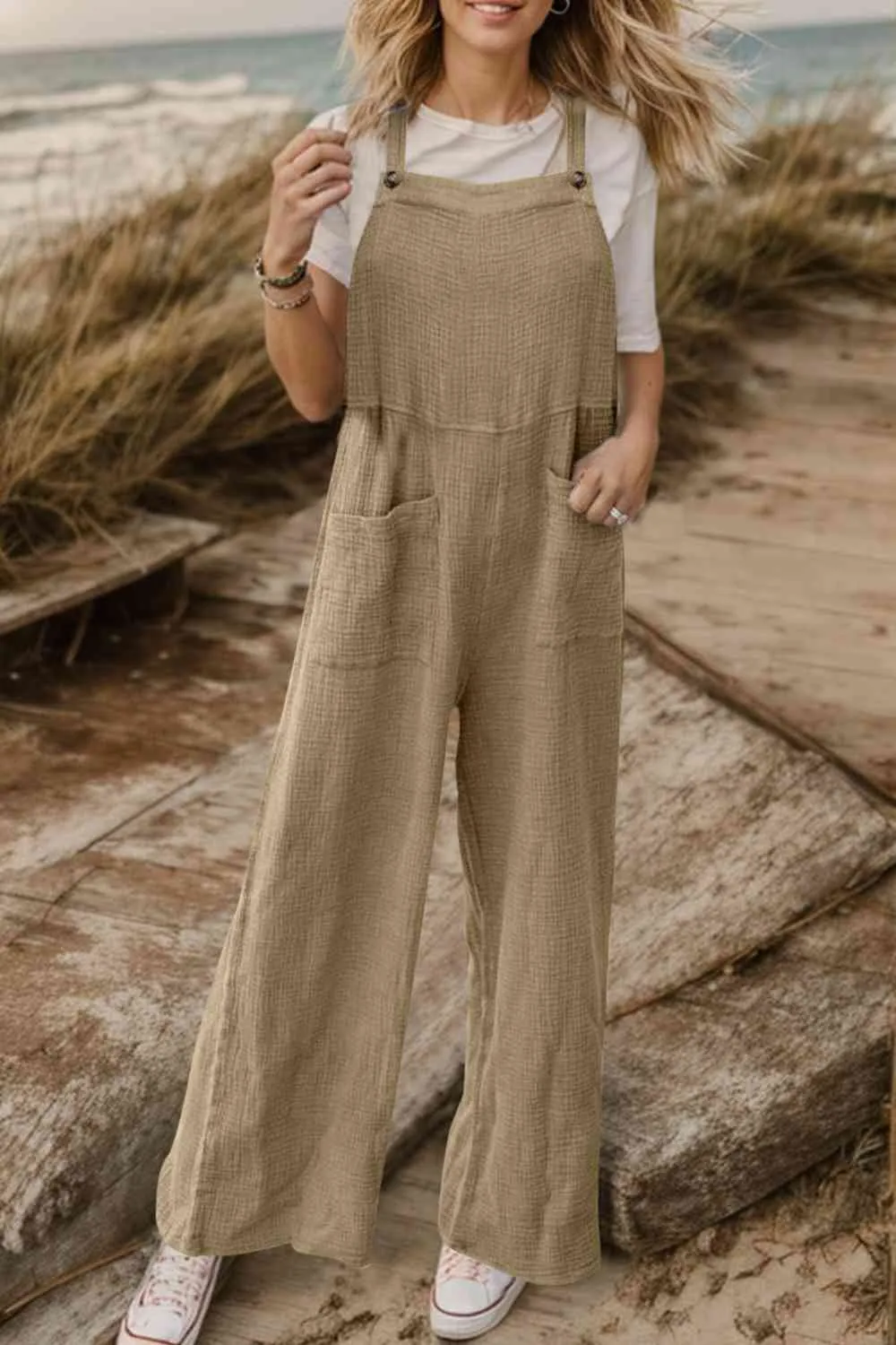 Full Size Jumpsuit, white jumpsuit, women’s jumpsuit, fall jumpsuit