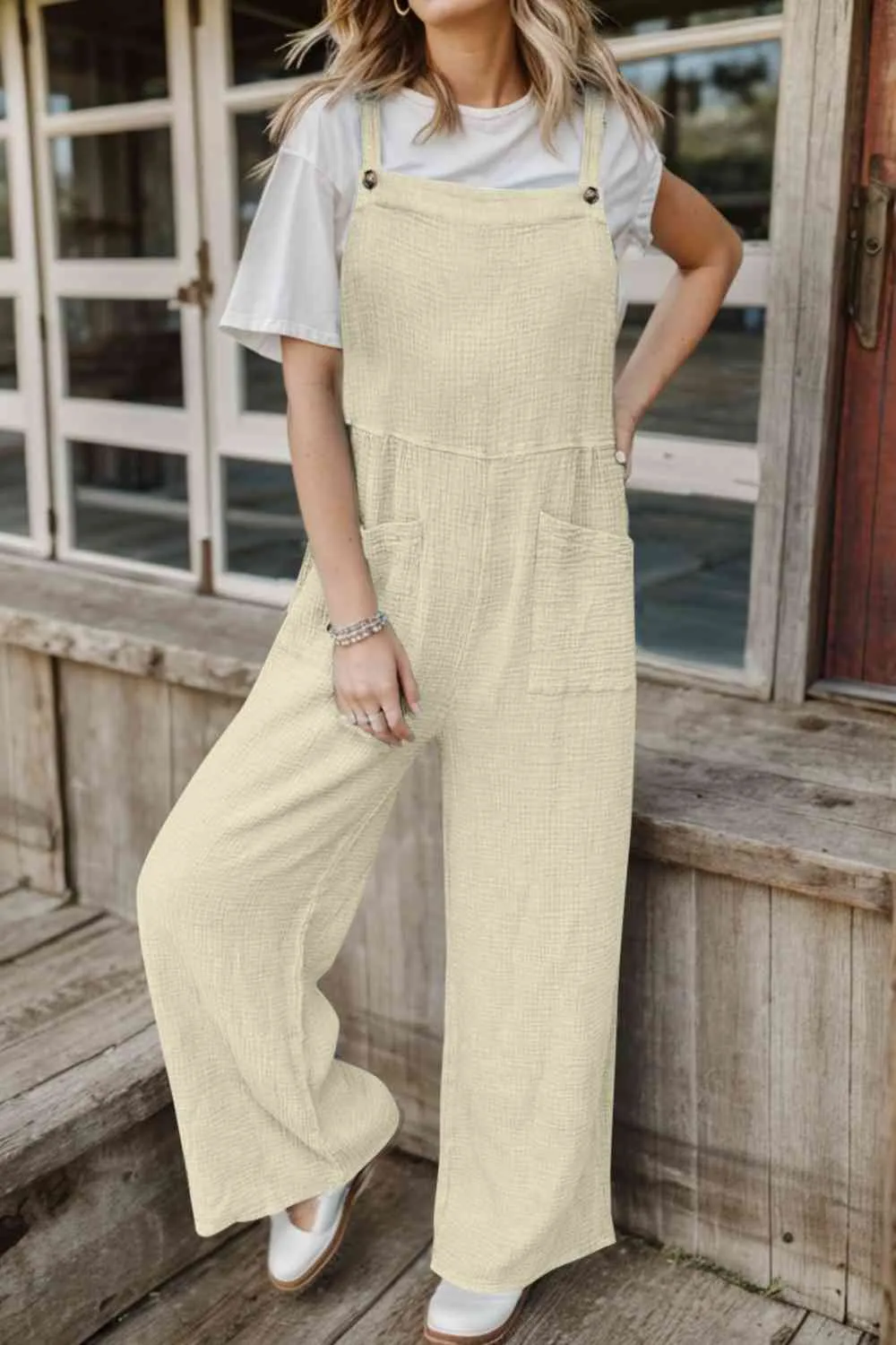 Full Size Jumpsuit, white jumpsuit, women’s jumpsuit, fall jumpsuit