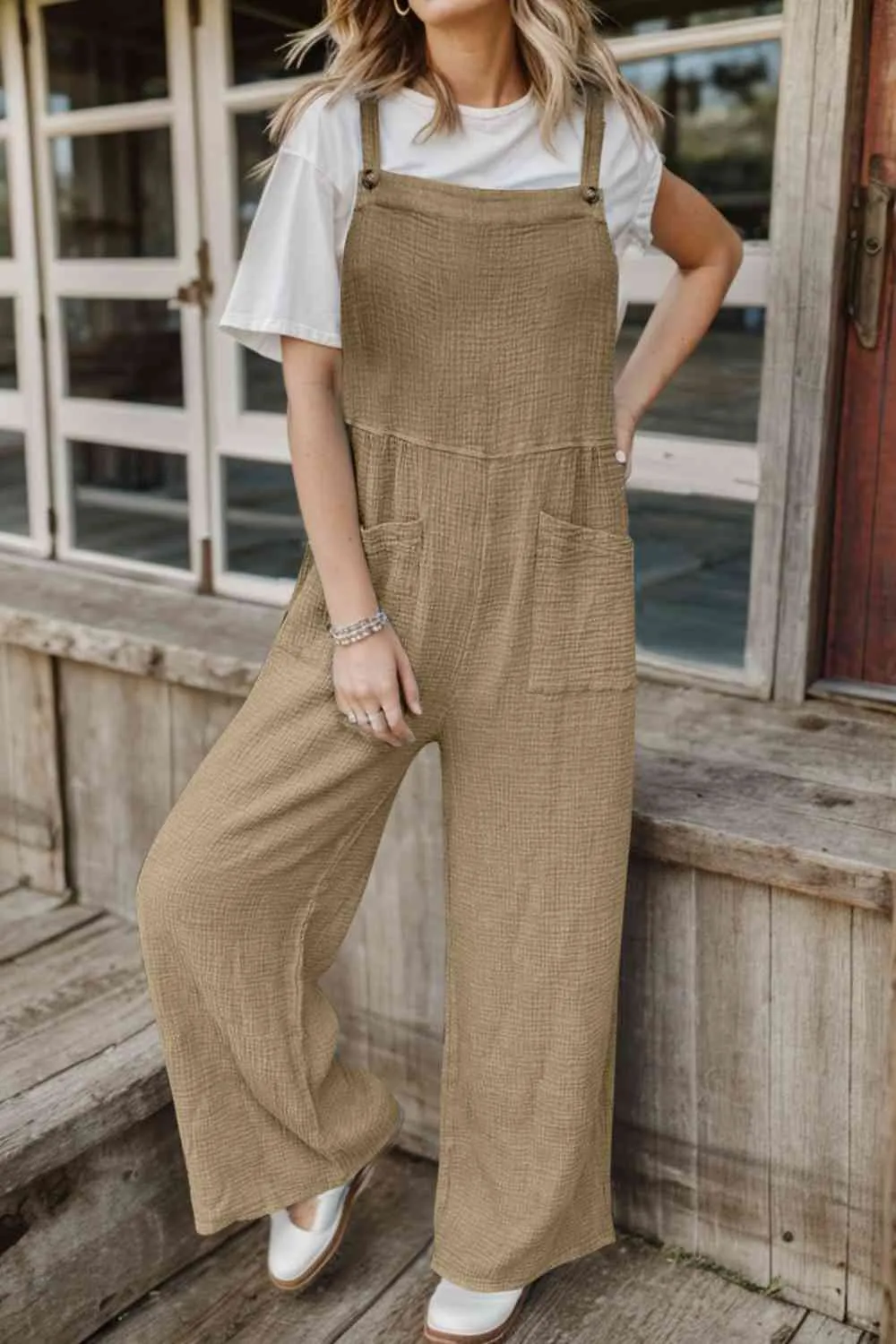 Full Size Jumpsuit, white jumpsuit, women’s jumpsuit, fall jumpsuit