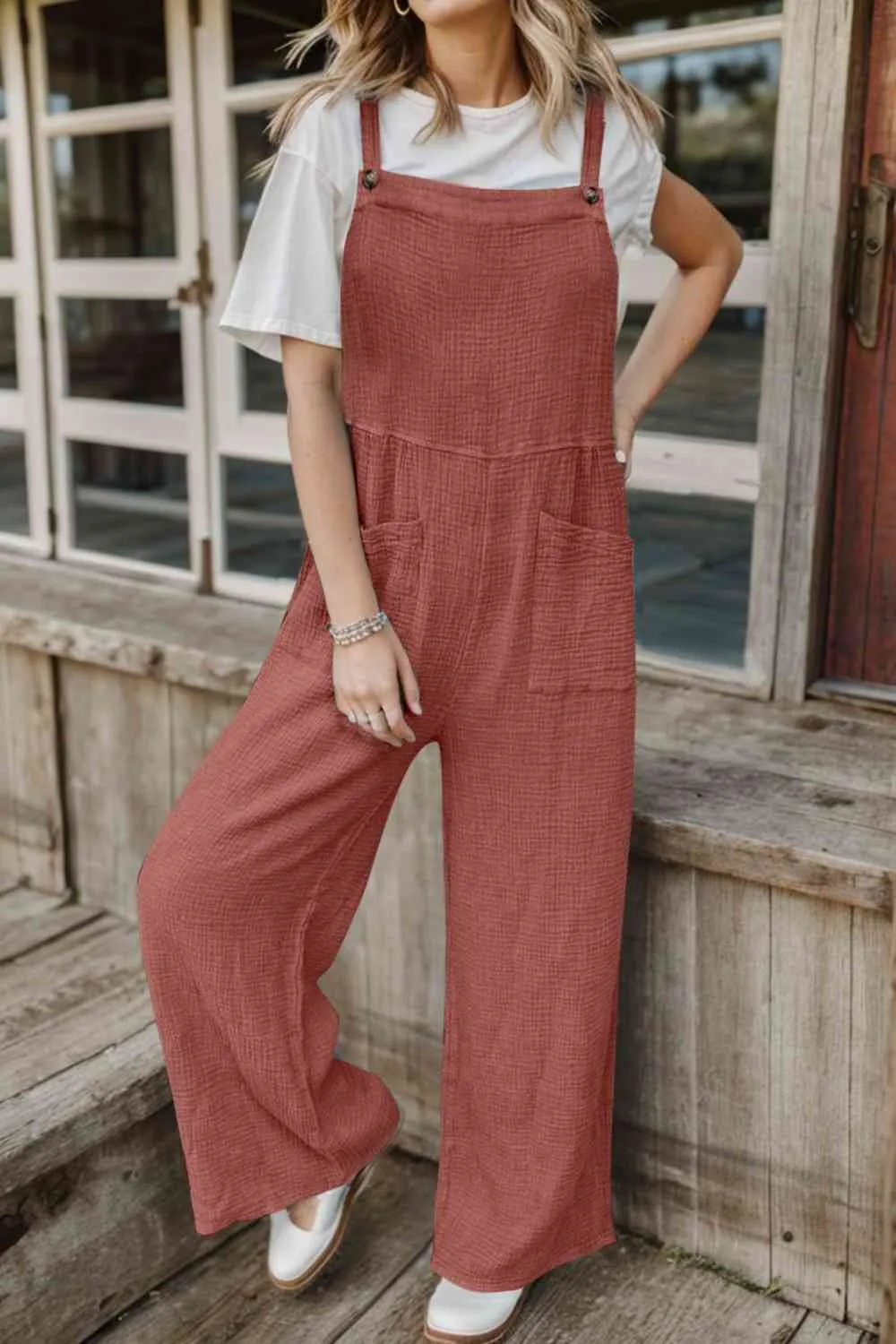 Full Size Jumpsuit, white jumpsuit, women’s jumpsuit, fall jumpsuit