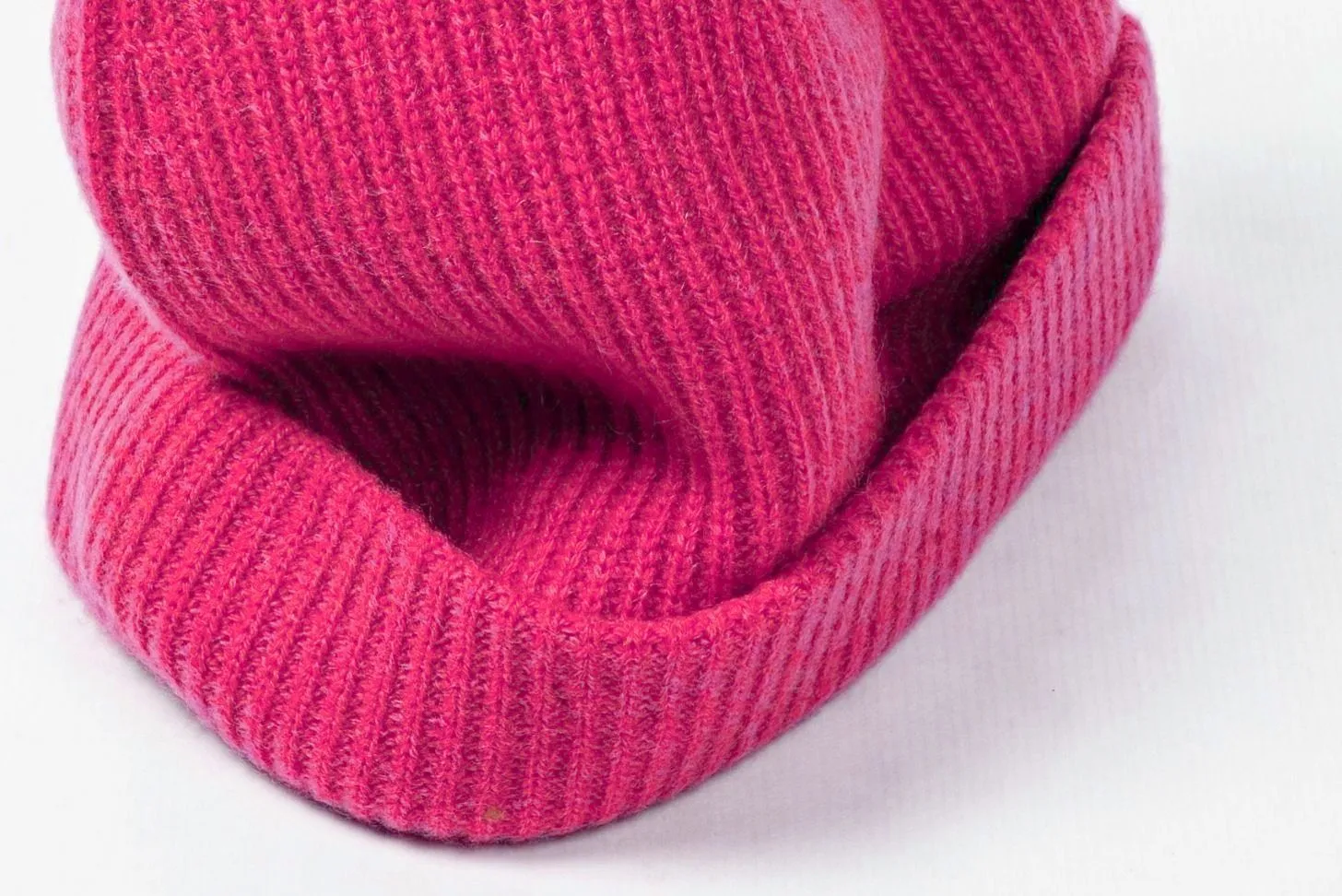 Heavy Rib Cashmere Cap