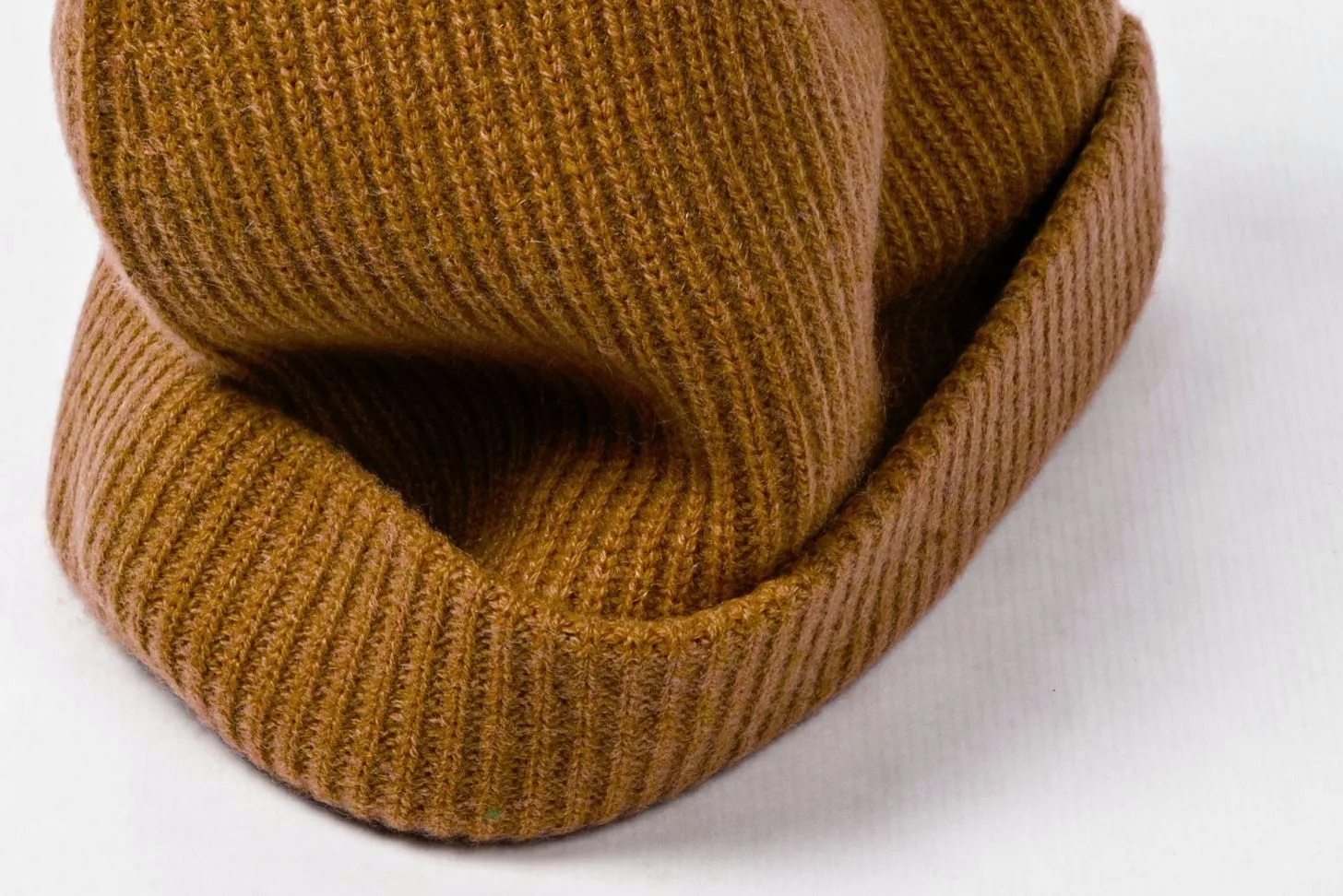 Heavy Rib Cashmere Cap