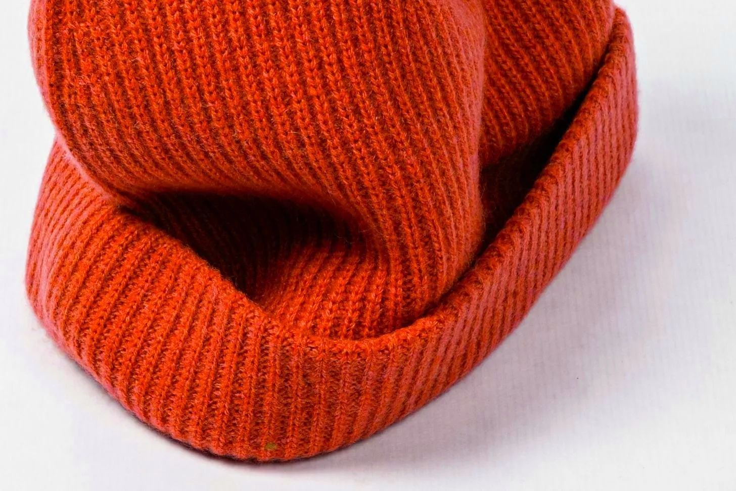 Heavy Rib Cashmere Cap