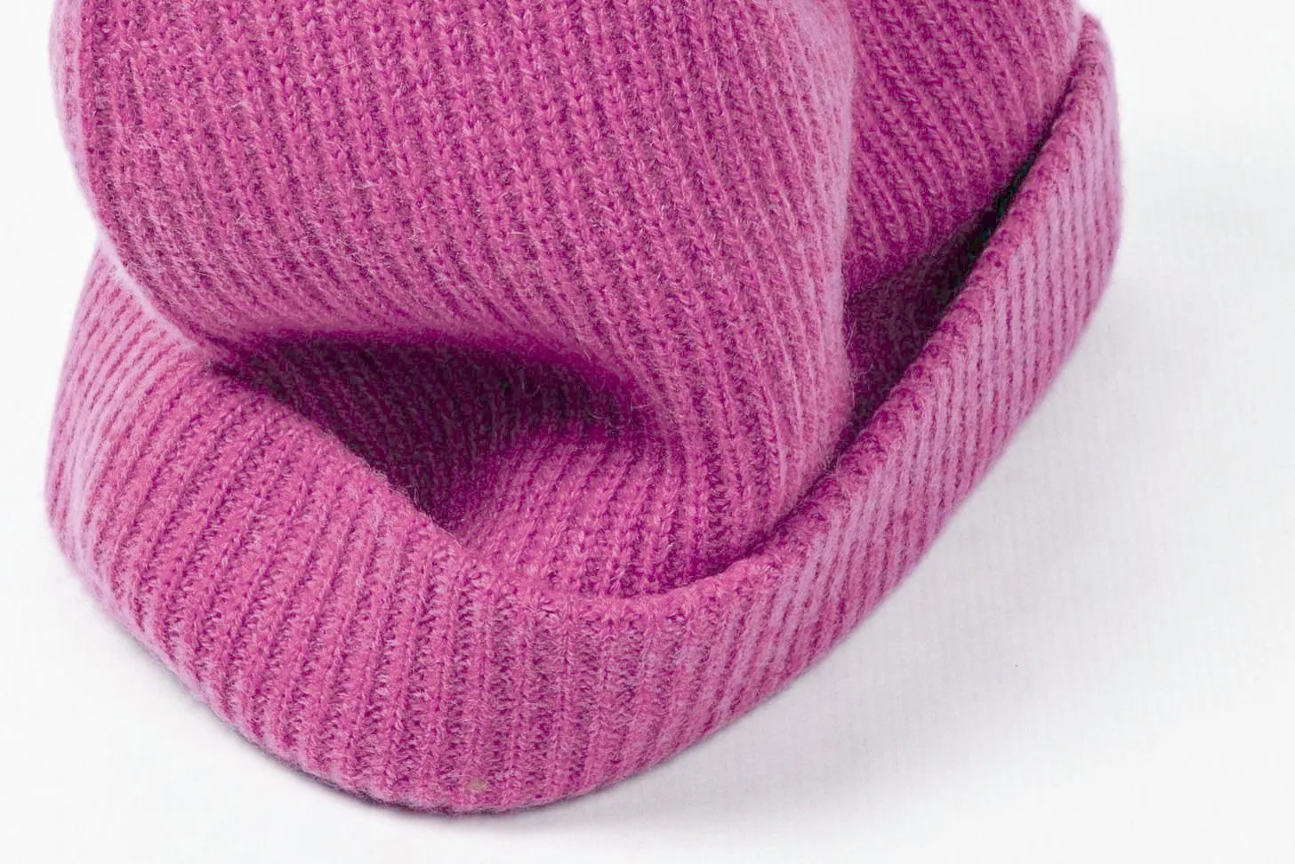 Heavy Rib Cashmere Cap