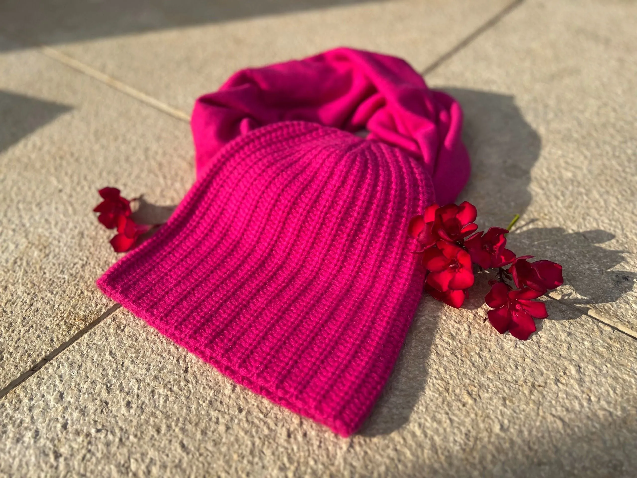 Heavy Rib Cashmere Cap