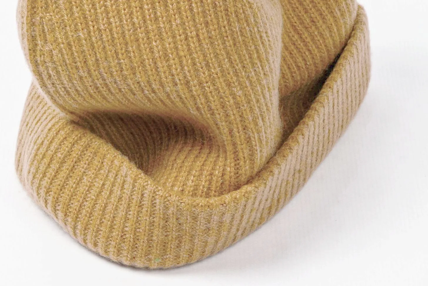 Heavy Rib Cashmere Cap