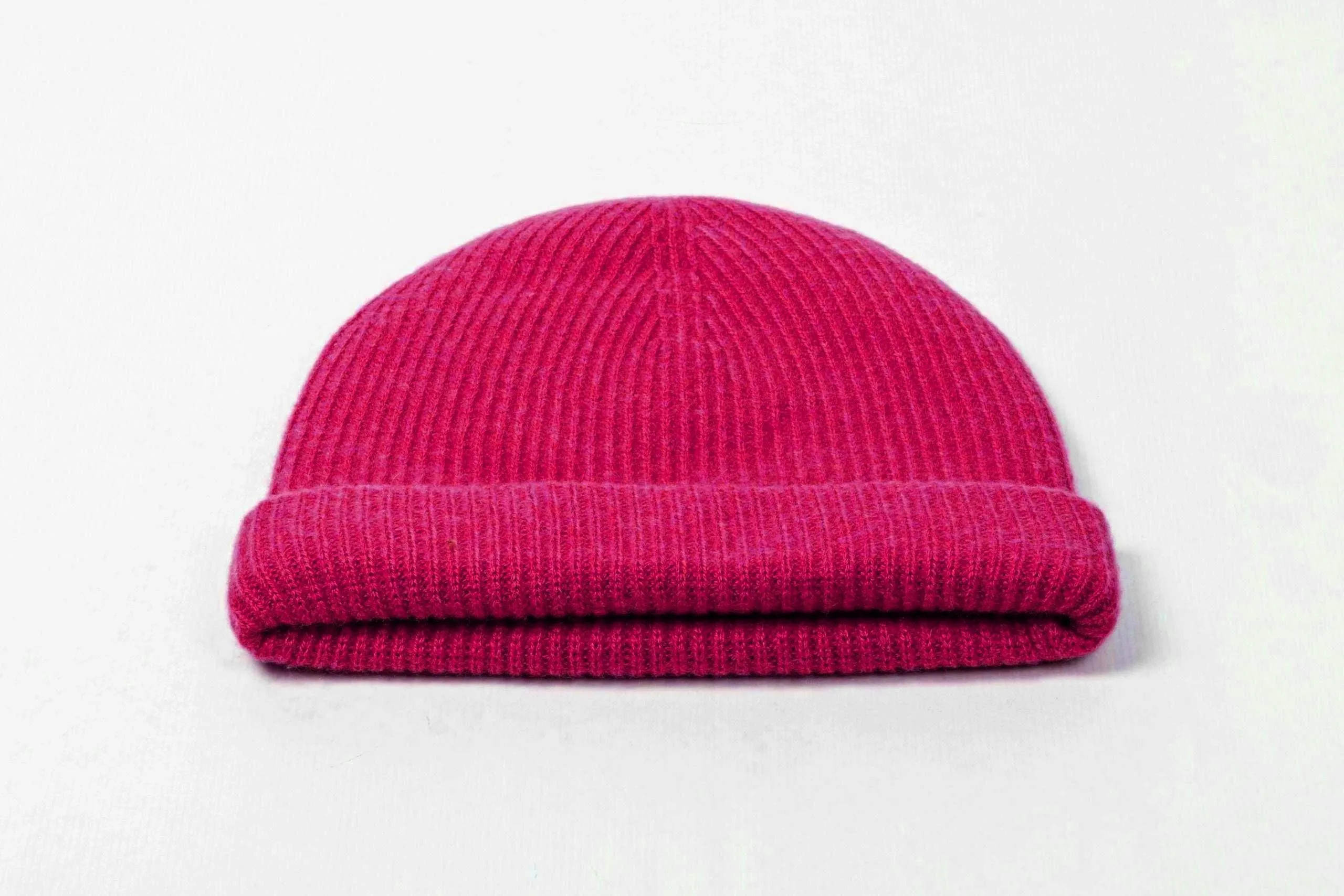 Heavy Rib Cashmere Cap