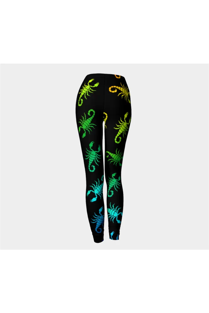 Iridescent Scorpion Premium Leggings