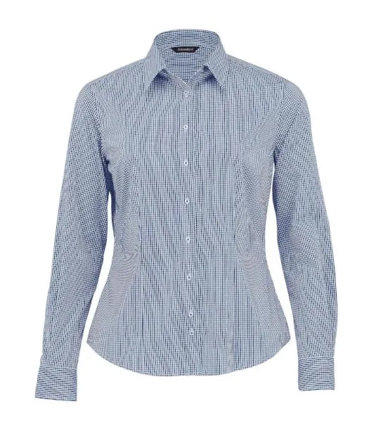 Kingston Check Womens Long Sleeve Shirt