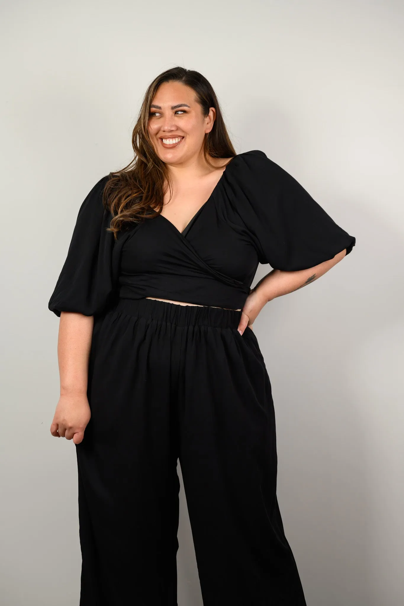 Leilani Jumpsuit - BLACK