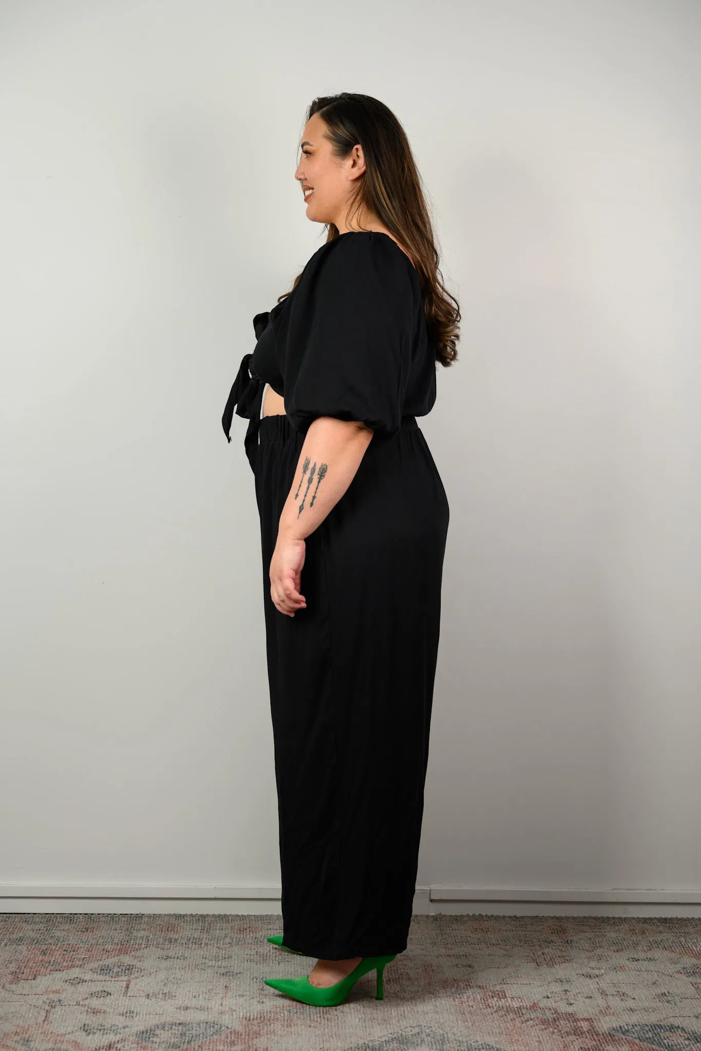 Leilani Jumpsuit - BLACK