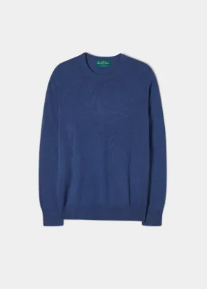 Melfort Cashmere Jumper in Denim - Regular Fit