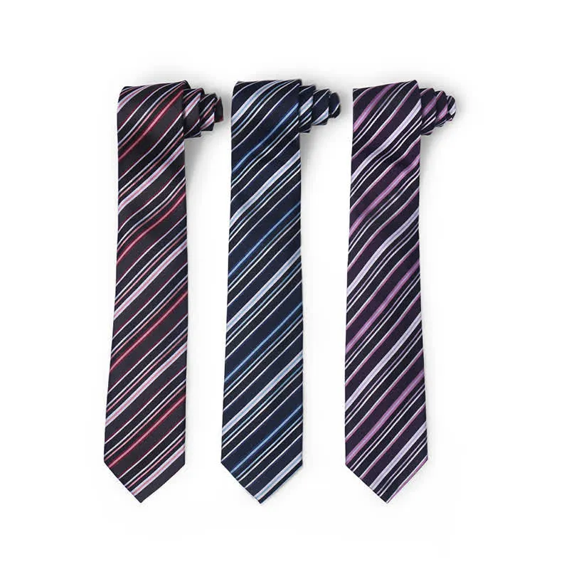 Men's Academy Business Striped Necktie