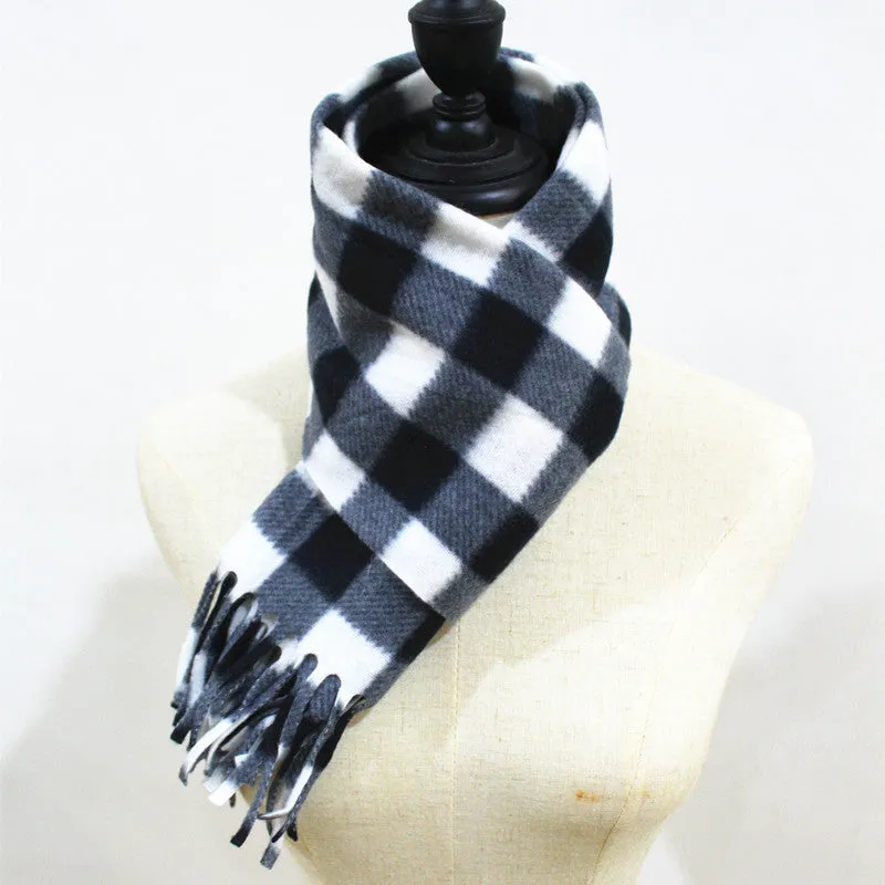 Men's British Plaid Scarf