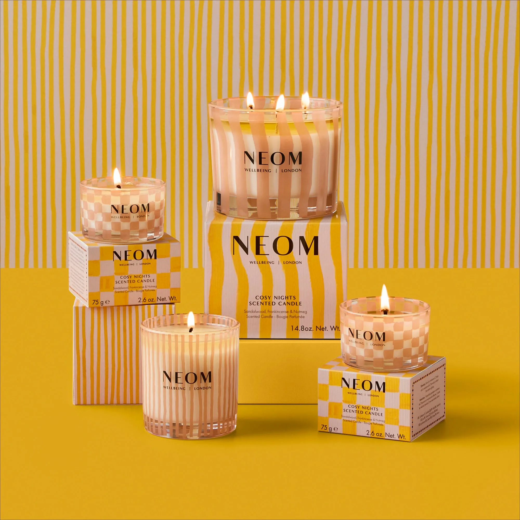 NEOM Wellbeing Cosy Nights 1 Wick Candle 185g