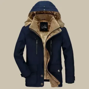 Olaf&Dave Adventure Parka | Smart Casual Waterdichte Winterjas voor Heren met Multi-Pockets