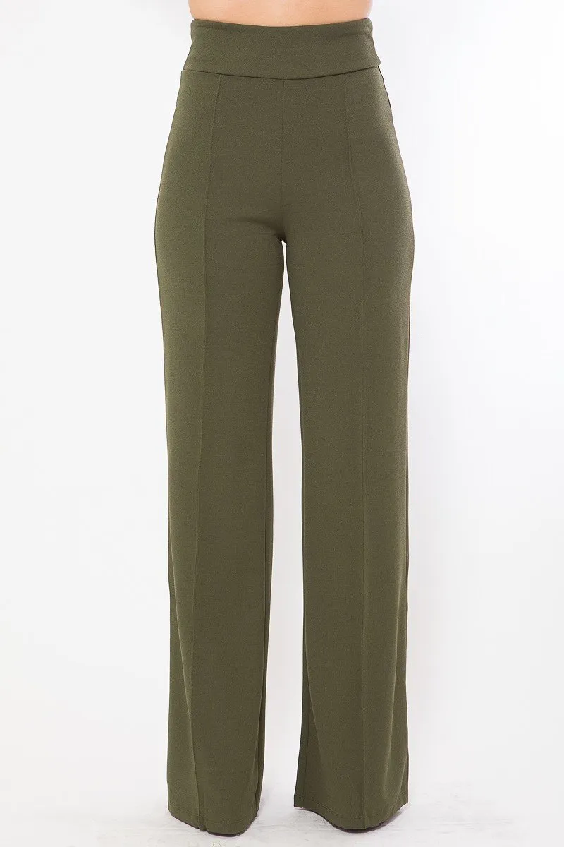 Perfect Fit Solid Pants