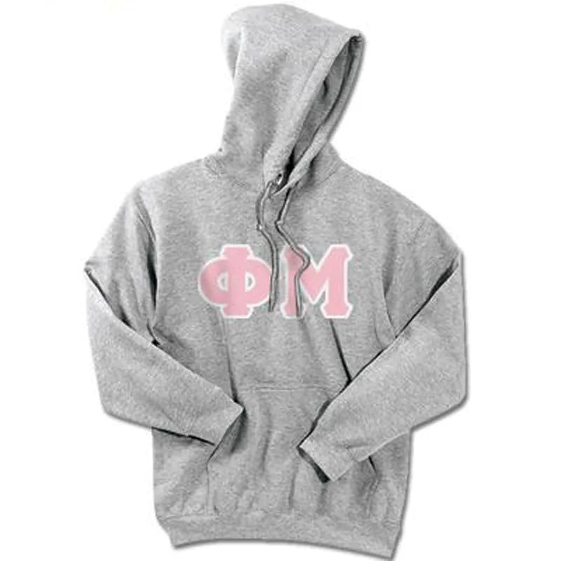 Phi Mu Standards Hooded Sweatshirt - G185 - TWILL