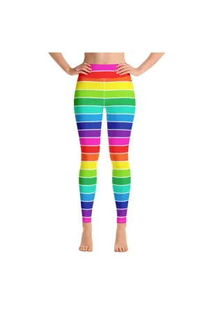 Rainbow Bright Yoga Leggings