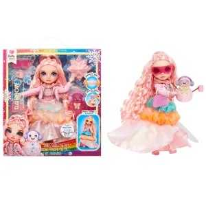 Rainbow High Winter Wonderland Bella - Pink 11” Fashion Doll with a Magic Snow Outfit