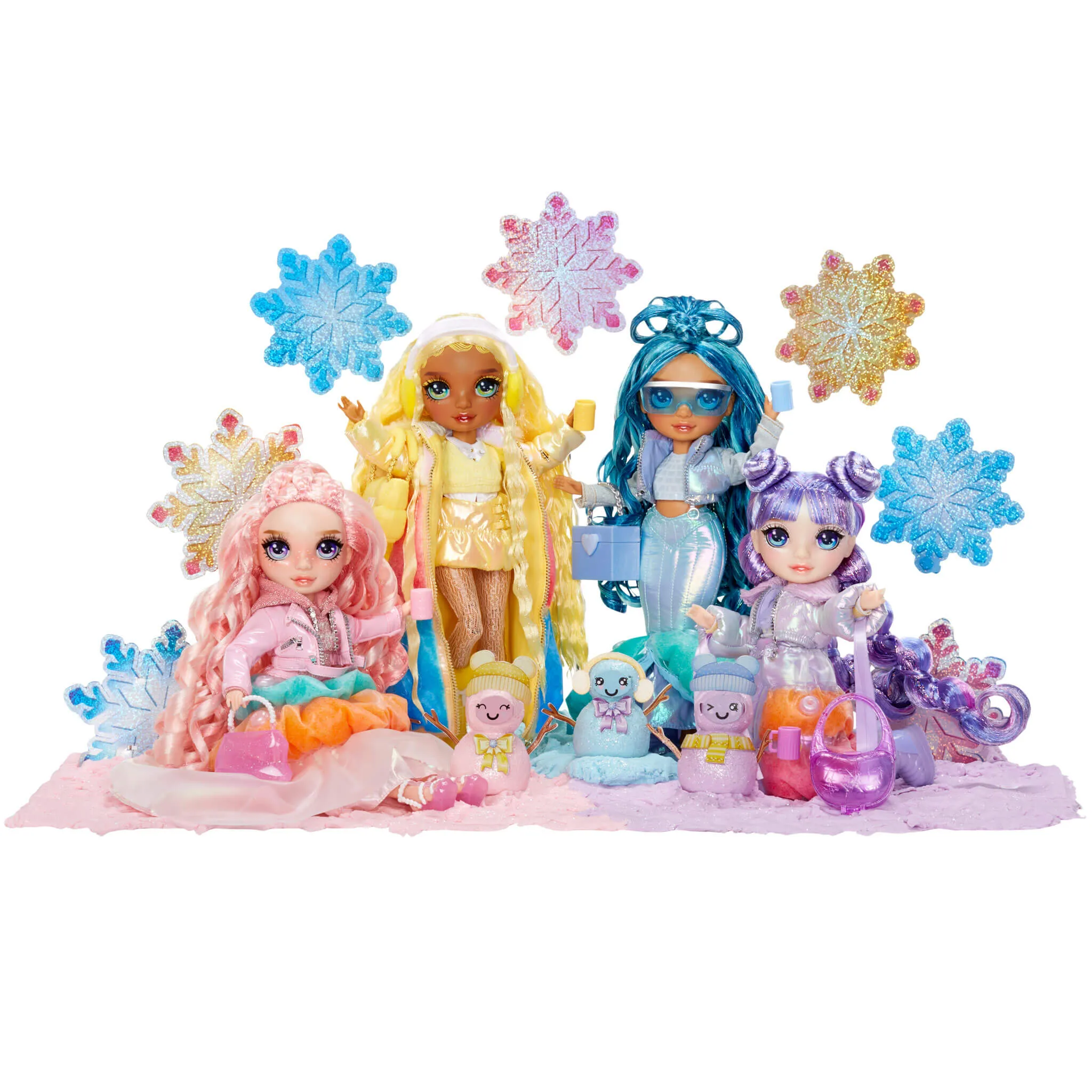 Rainbow High Winter Wonderland Bella - Pink 11” Fashion Doll with a Magic Snow Outfit