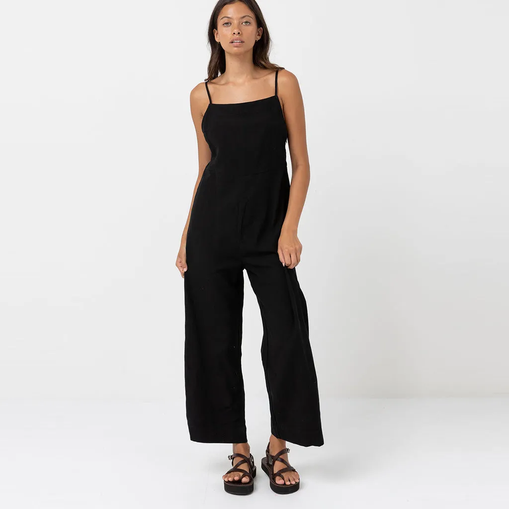 Rhythm Women's Classic Jumpsuit - Black