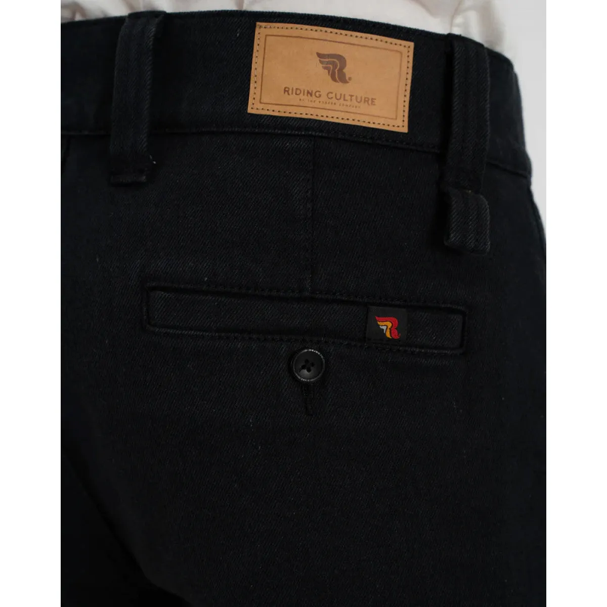 RIDING CULTURE CHINO MEN BLACK