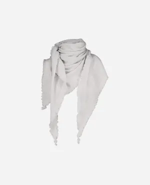 Schal aus Cashmere in Grau