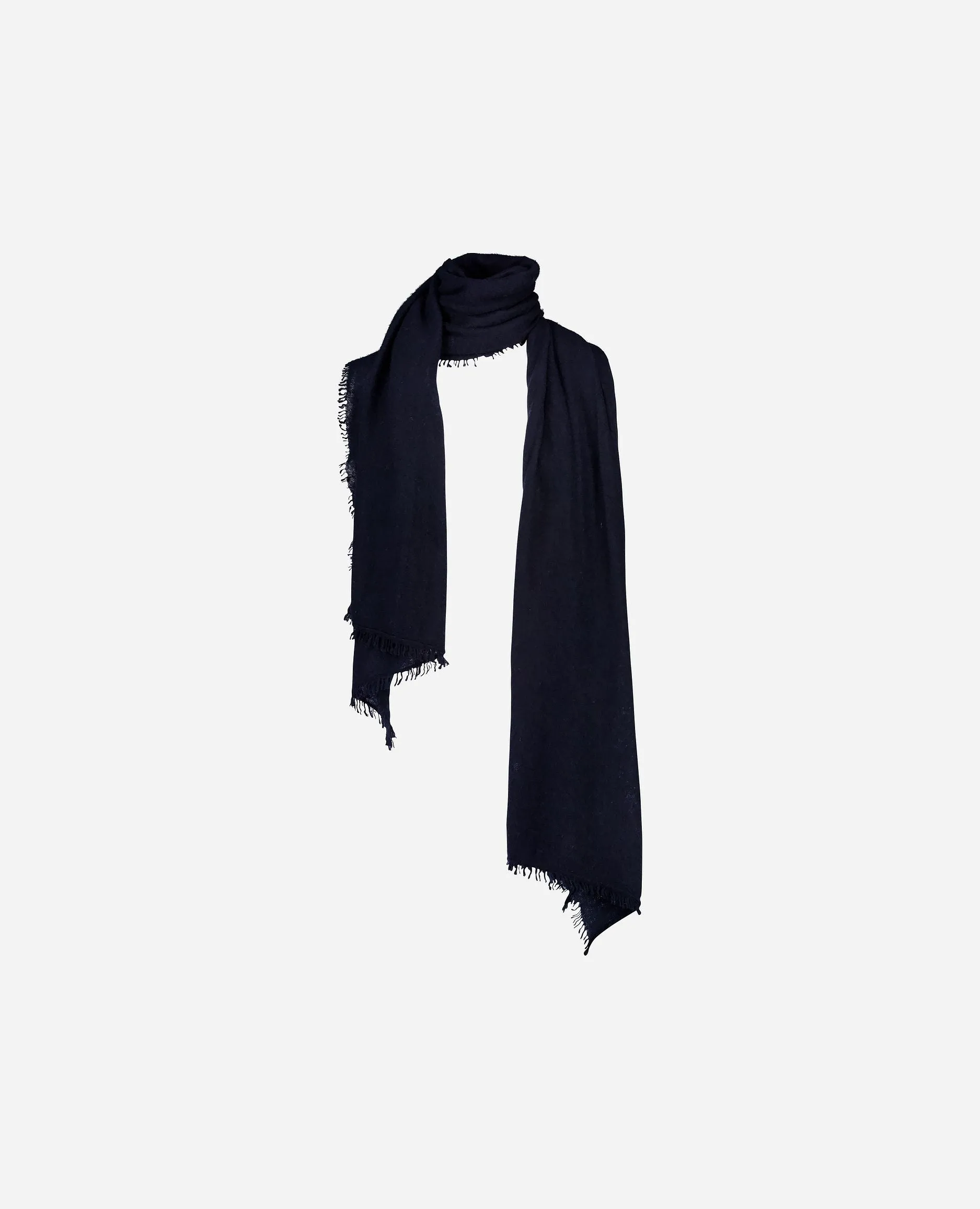 Schal aus Cashmere in Navy