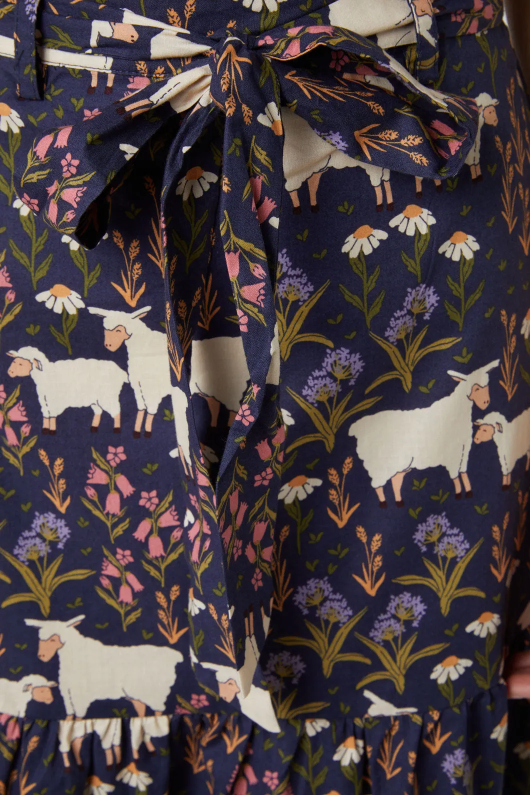 Sheep And Flora Skirt