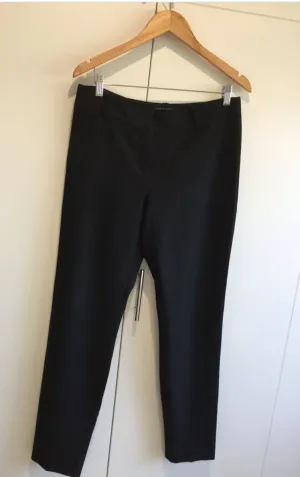 Size 10 CUE Long Black Work Trouser Womens Business Corporate Pants