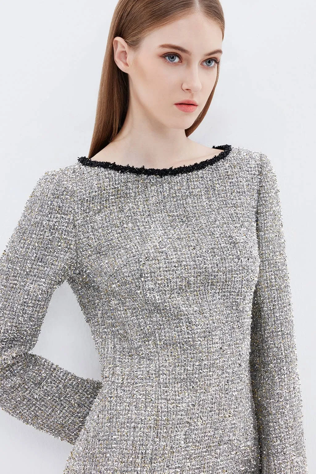 Sparkling Slim Fit Party Dress