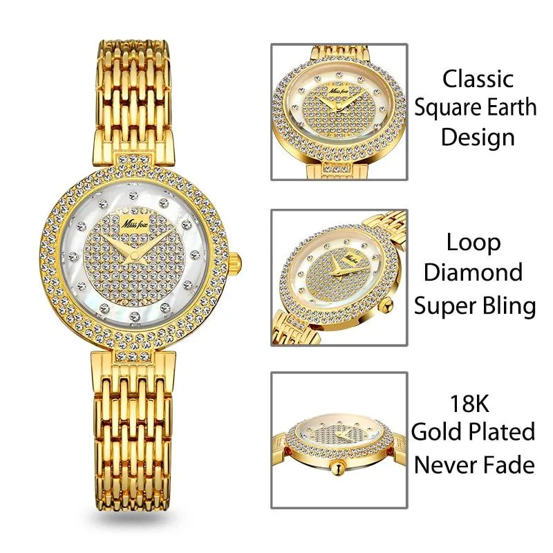 Women Top Luxury Brand Fashion Wrist Watches