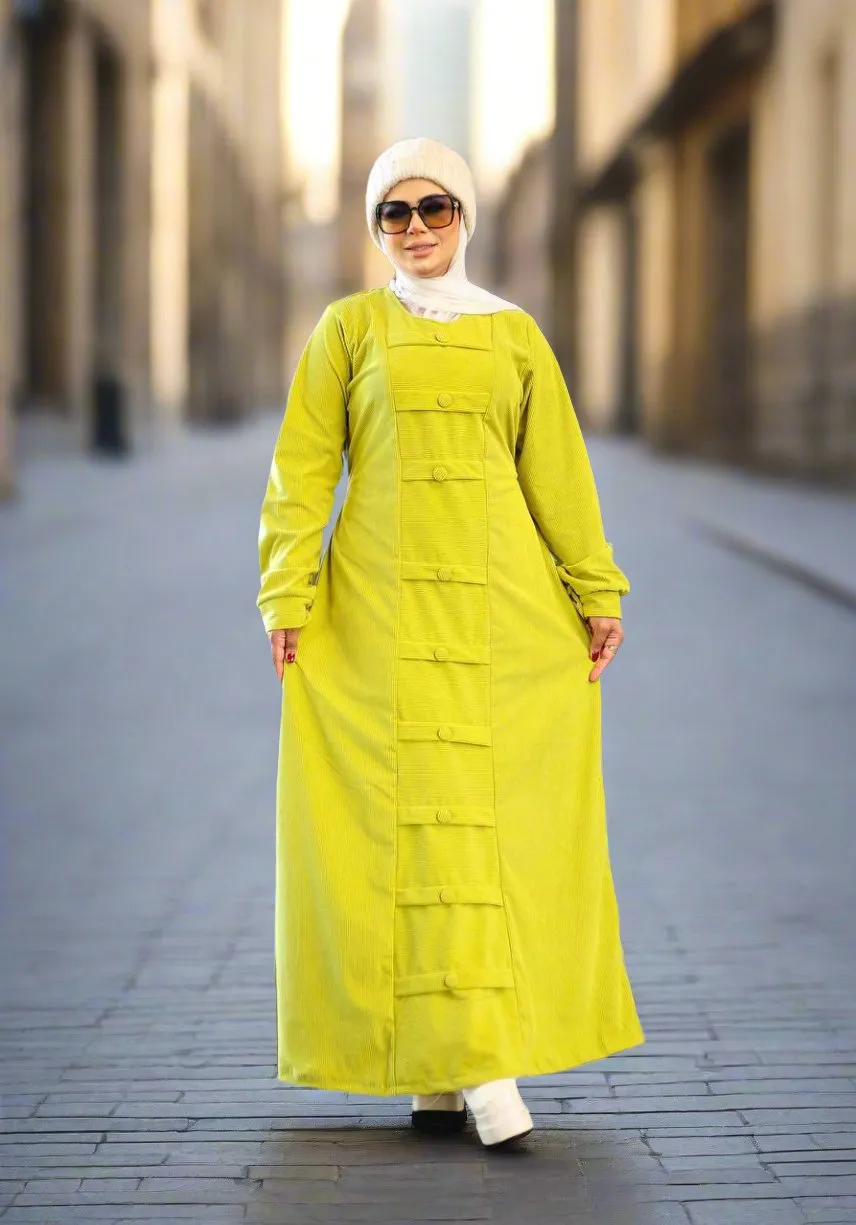 Women's winter abaya