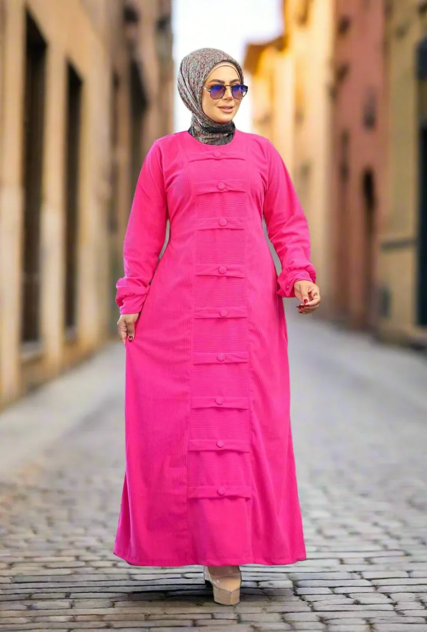 Women's winter abaya