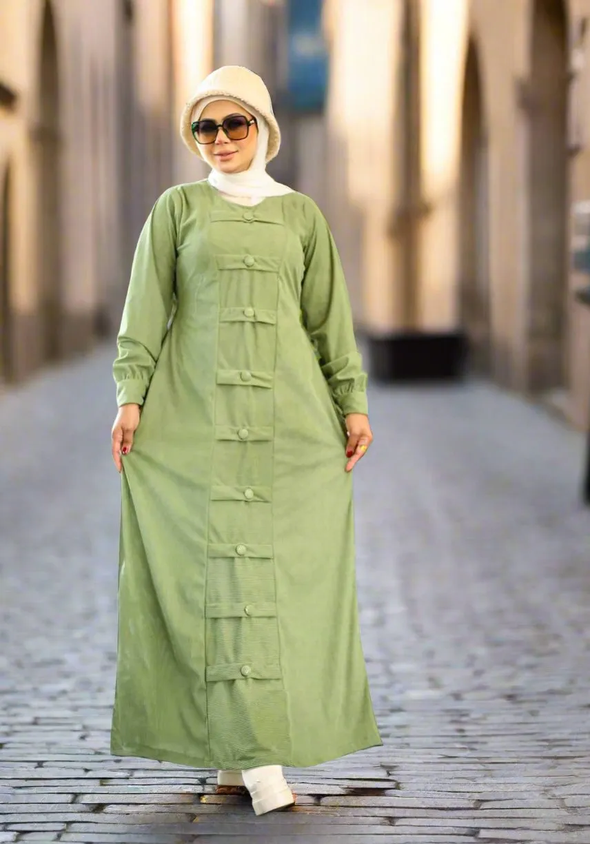 Women's winter abaya